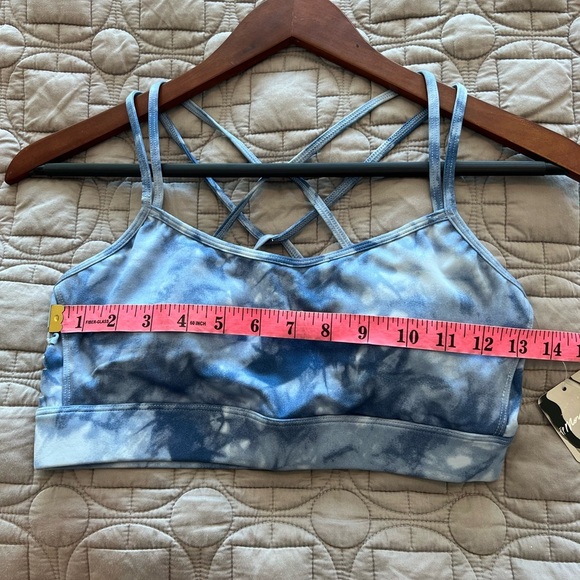 FP Movement by Free People Blue Tie-Dye Sports Bra - Picture 11 of 16